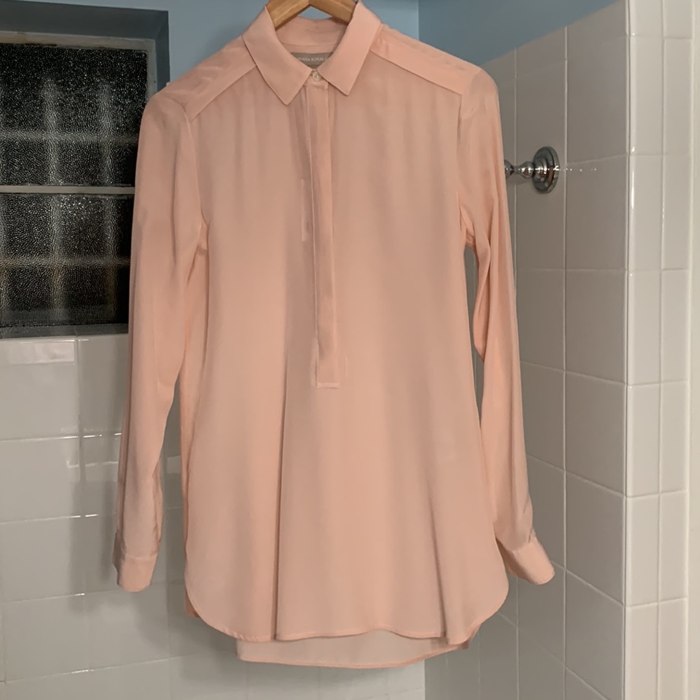 Banana Republic Tunic Silk Lightweight Shirt